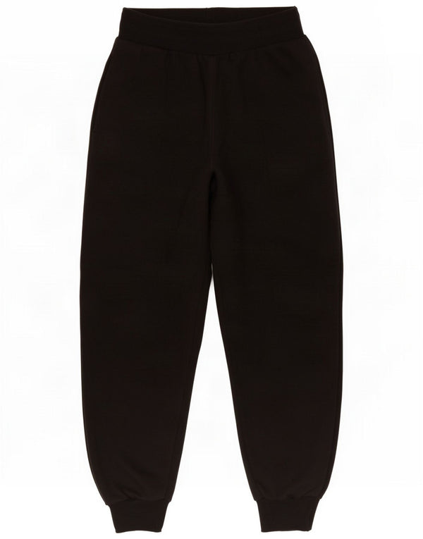 Zara Womens Trening Pantaloni Joggeri UK 12 Medium Black Bumbac
