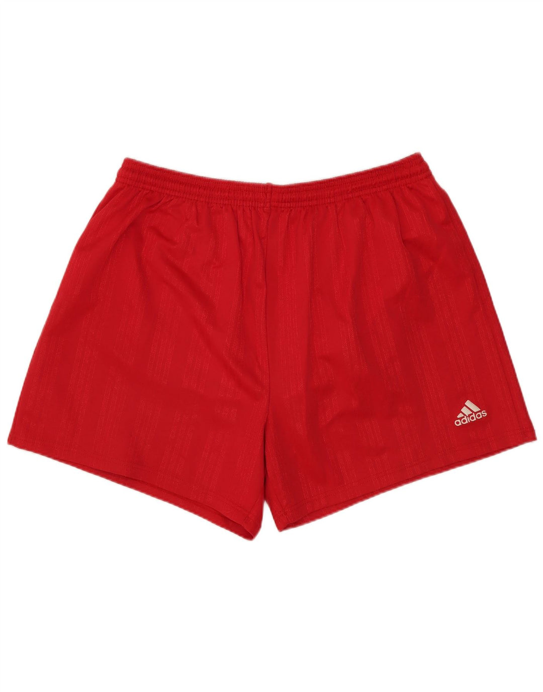 Pantaloni scurți sport ADIDAS pentru bărbați, poliester roșu mare