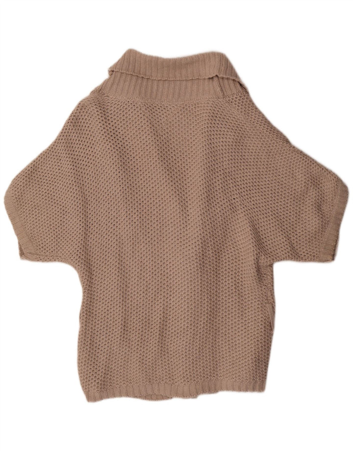 Pulover cardigan cu mânecă scurtă pentru femei Tommy Hilfiger UK 14 gri mediu