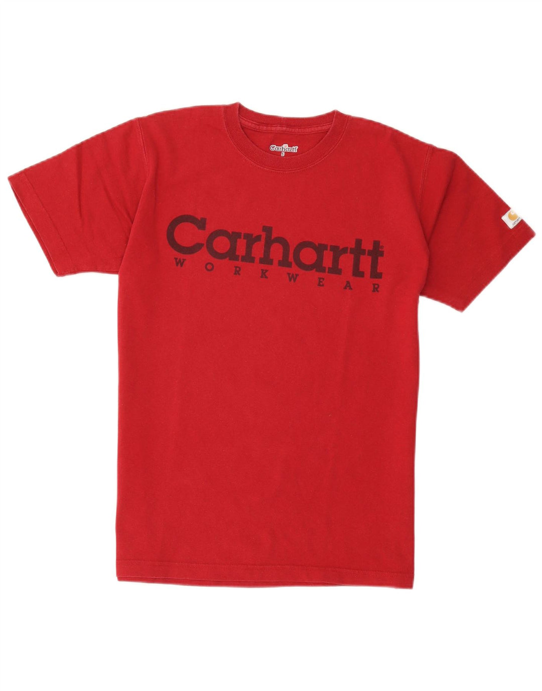 Tricou grafic pentru bărbați Carhartt Top mic bumbac roșu