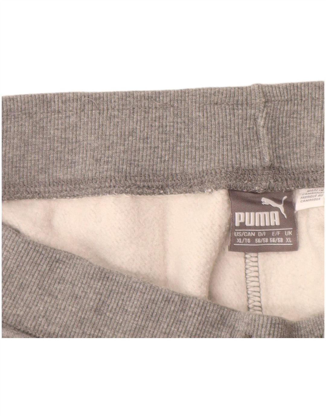 Pantaloni de trening PUMA pentru bărbați XL bumbac gri