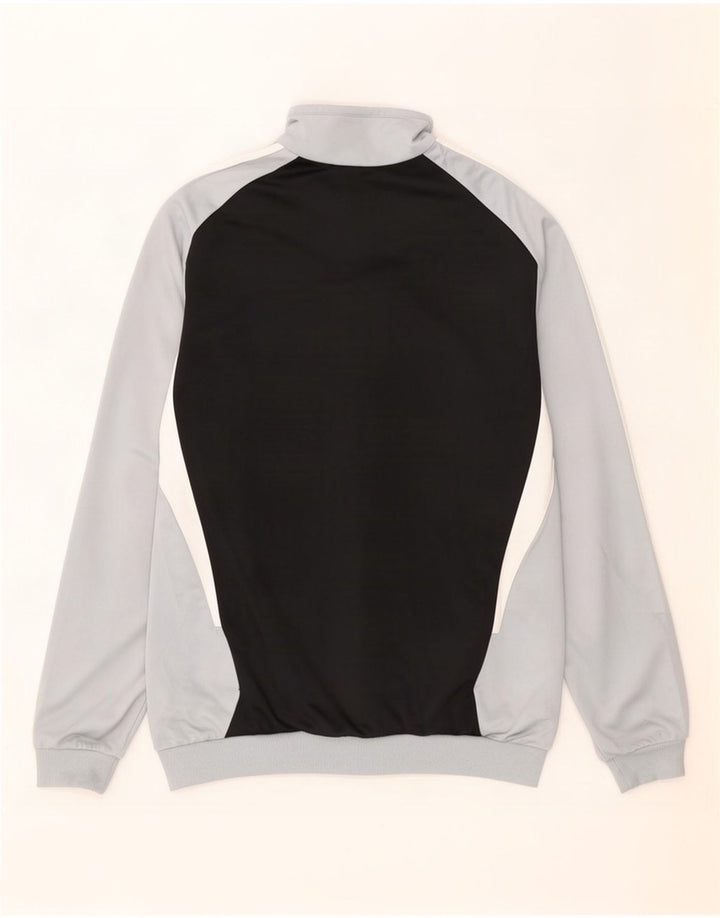 Adidas Mens Trening Top Jacket UK 40/42 Medium Gri Colourblock Poliester