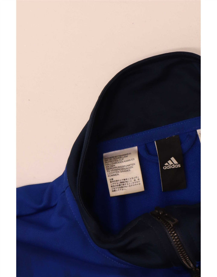 Jachetă de trening pentru bărbați Adidas, mare, albastru bleumarin