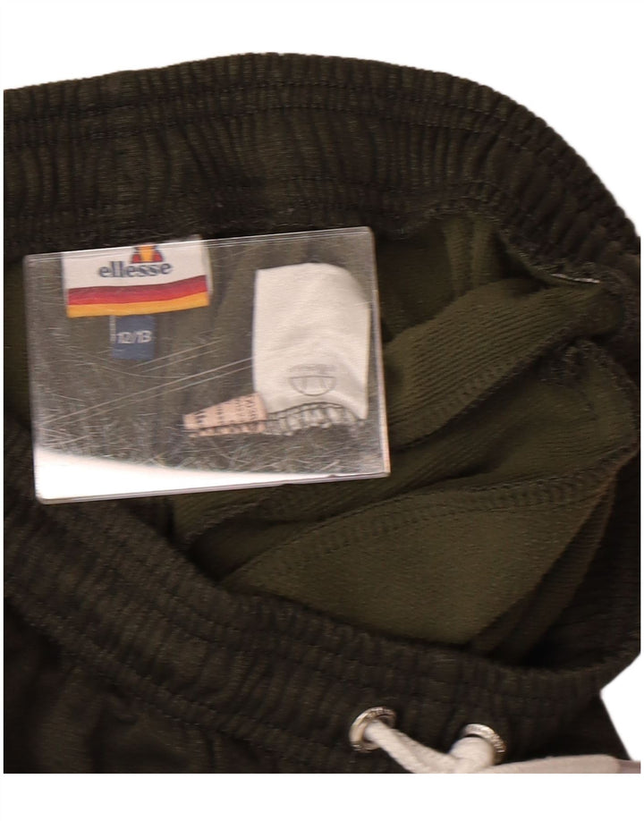 Pantaloni scurți sport Ellesse pentru băieți 12-13 ani Kaki Poliester