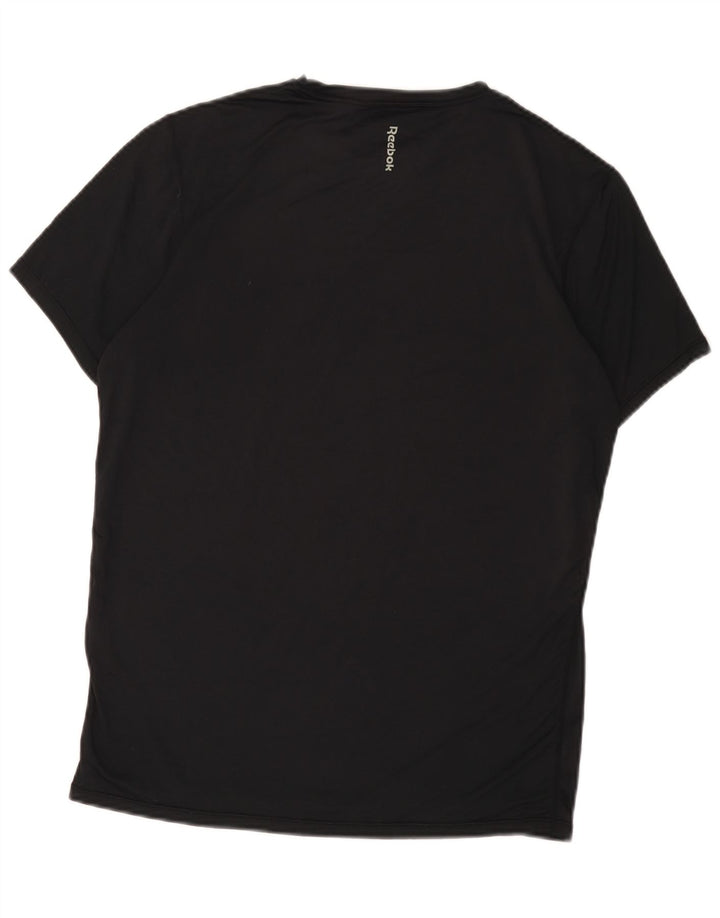 Tricou pentru bărbați Reebok Top Medium Negru Poliester