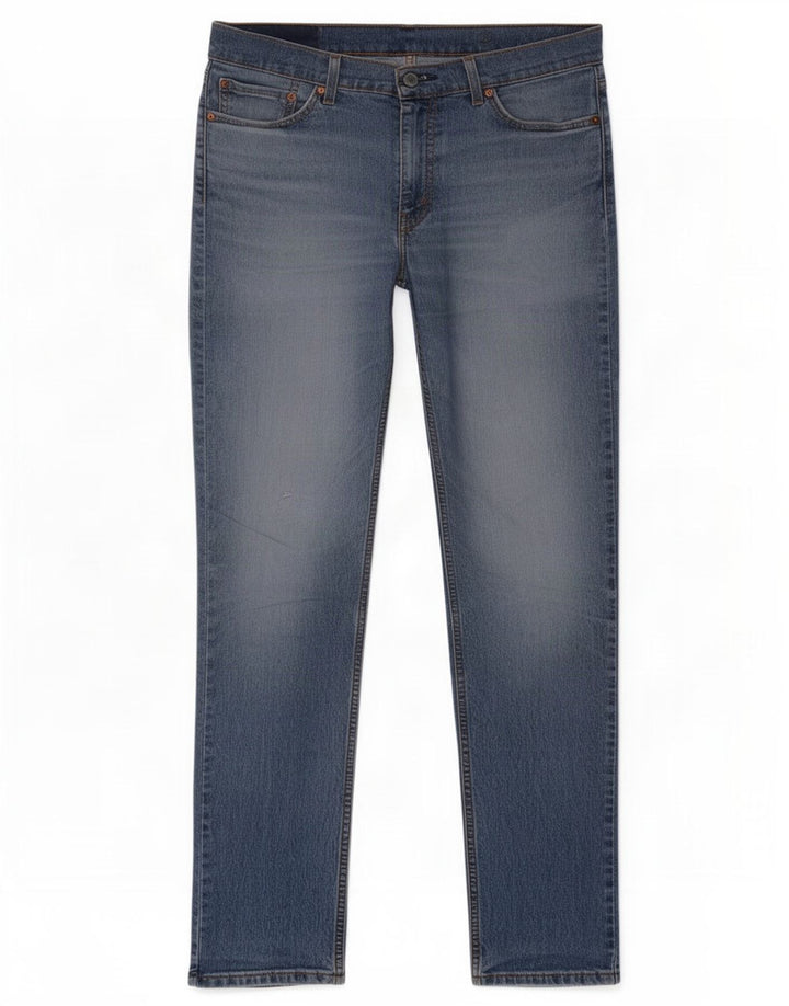 Blugi Levi's 511 Slim pentru bărbați W33 L34 Bumbac albastru