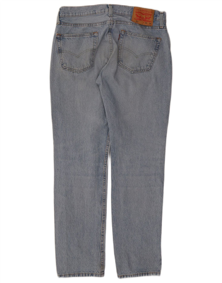 Blugi Levi's 511 Slim pentru bărbați W33 L30 Bumbac albastru
