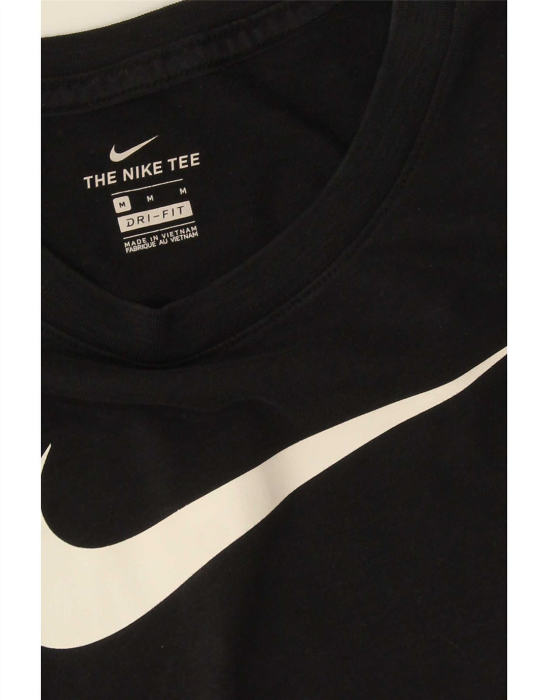 Tricou grafic Nike Dri Fit pentru femei Top UK 14 Medium Negru