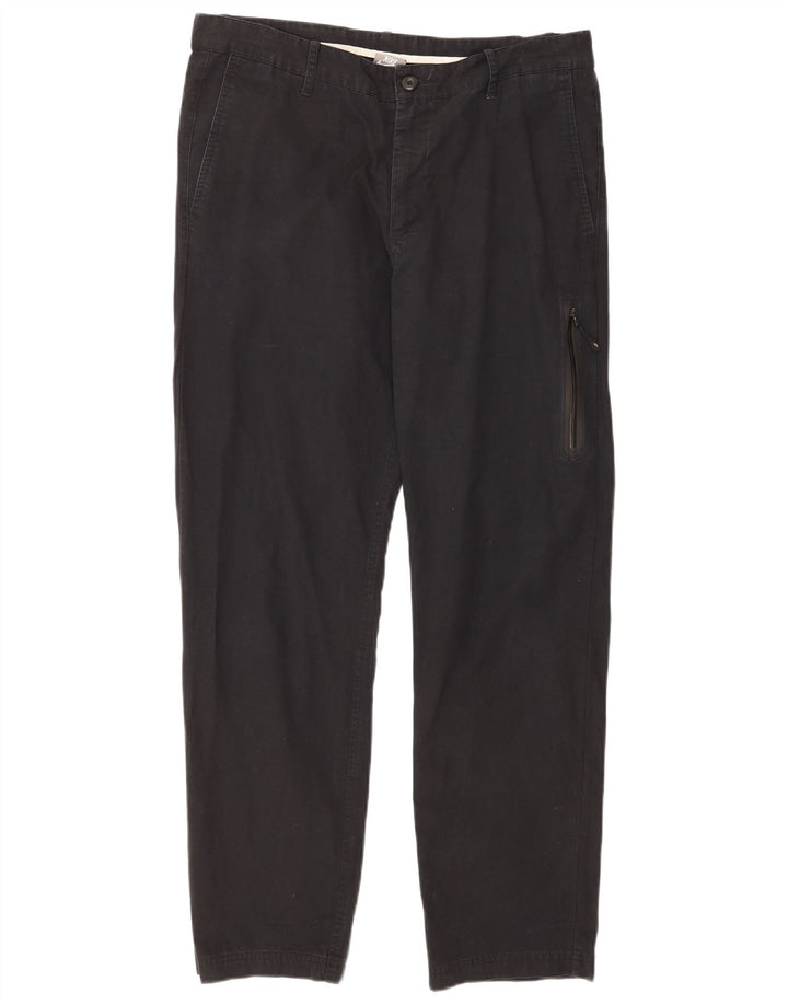 Pantaloni cargo drepti pentru bărbați Nike W34 L30 bumbac negru