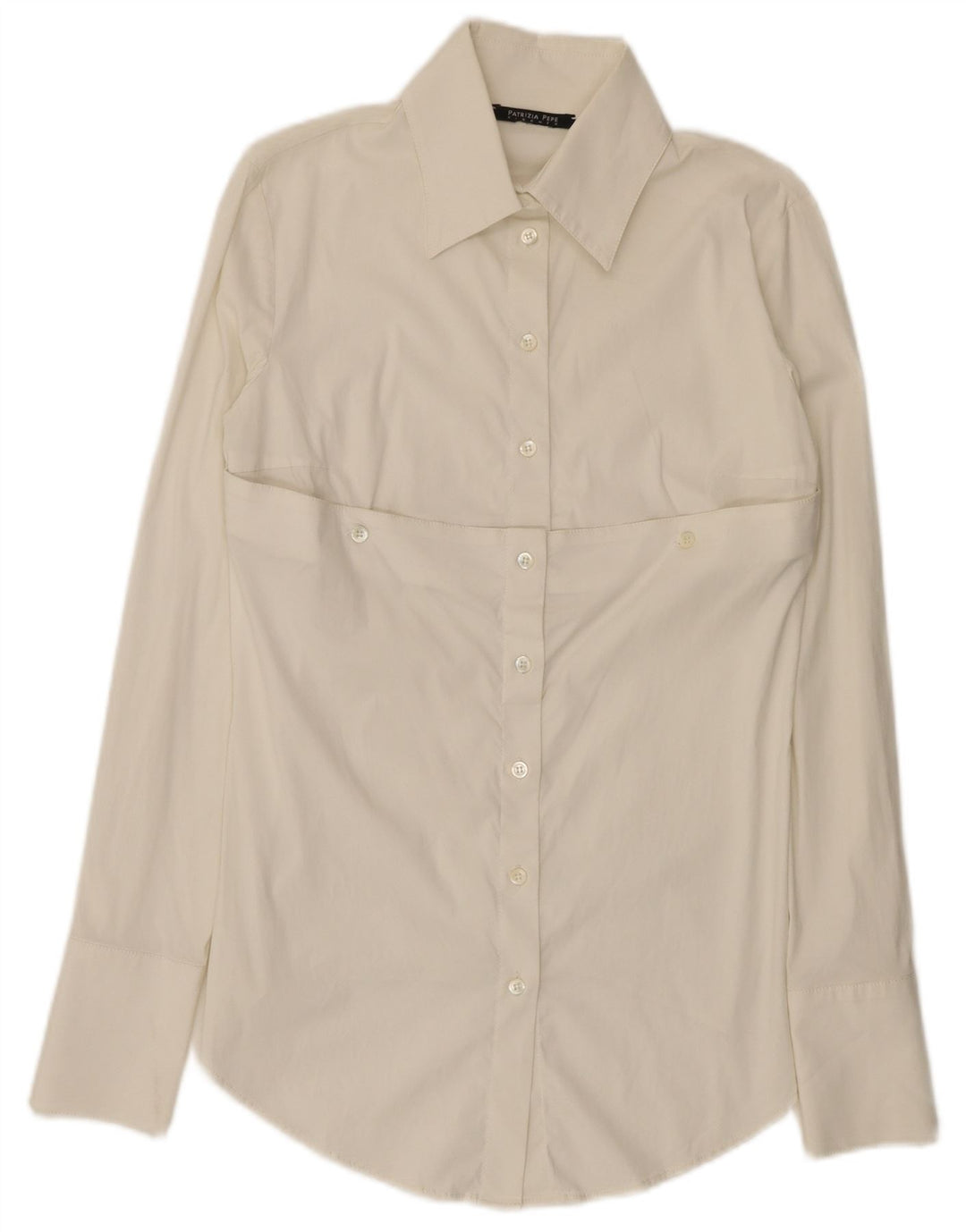 Cămașă Patrizia Pepe Femei UK 12 Medium White
