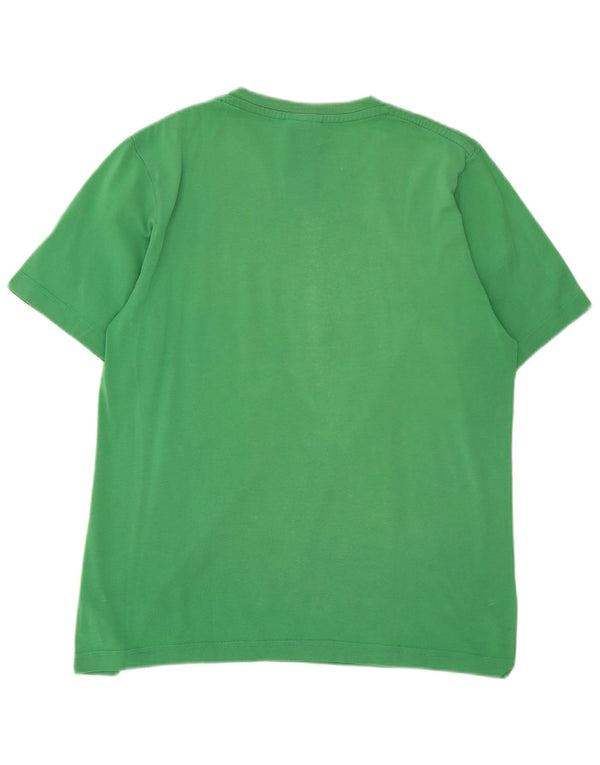 Tricou grafic pentru bărbați Nike Top UK 39/41 Bumbac verde mediu