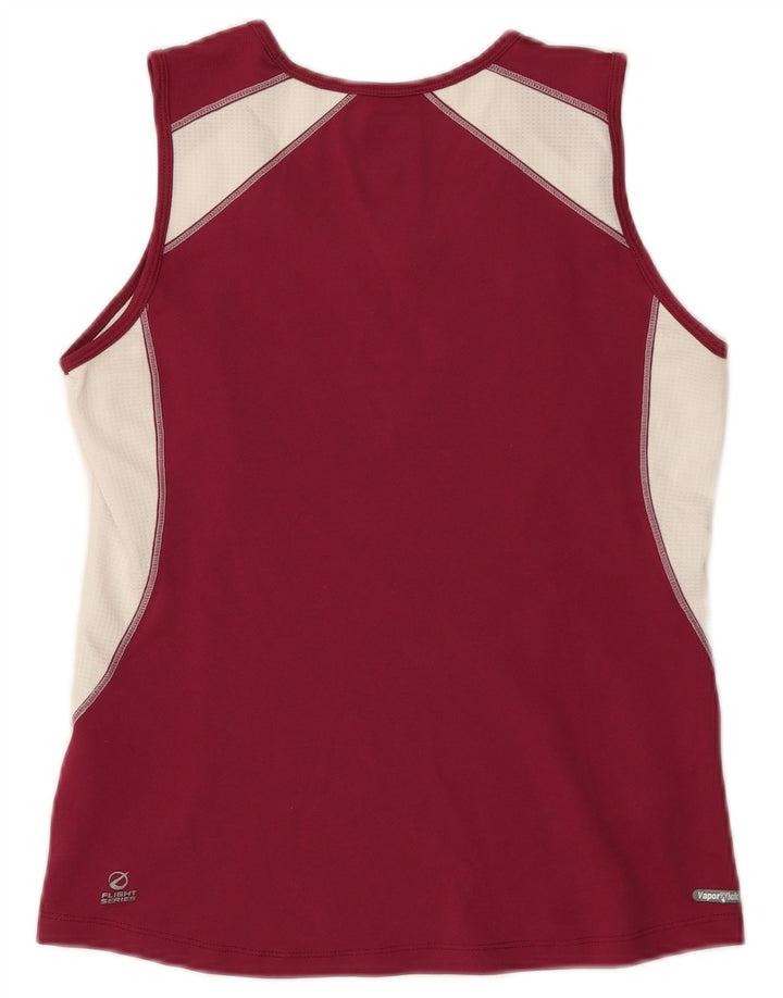 Vestă pentru femei The North Face UK 12 Medium Burgundy Poliester color bloc