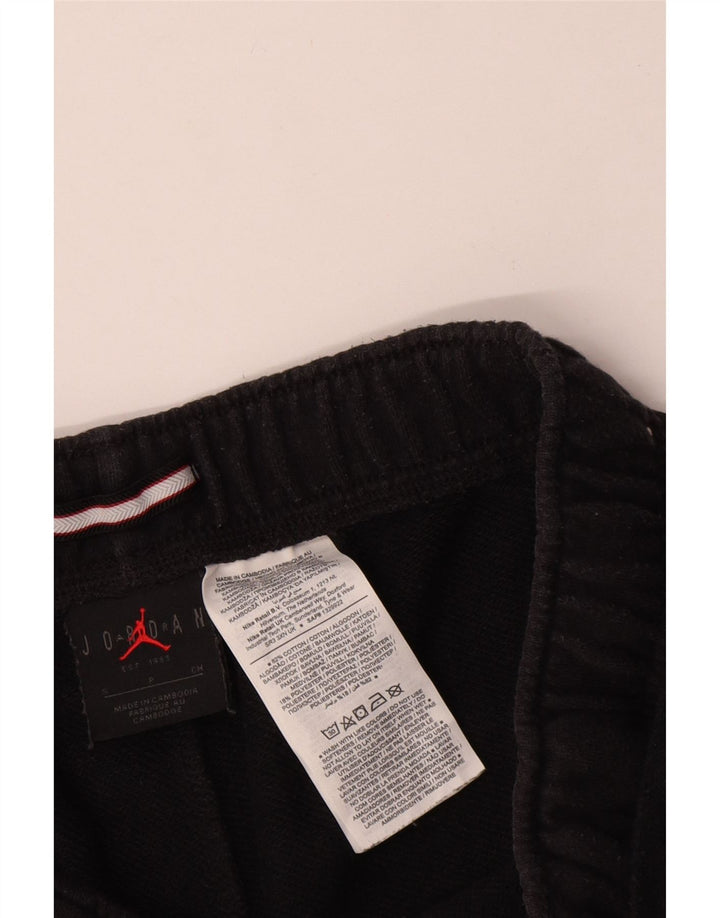 Pantaloni scurți sport grafic JORDAN pentru bărbați, bumbac negru mic