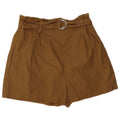 Pantaloni scurți casual pegged Zara pentru femei, medii W28 maro
