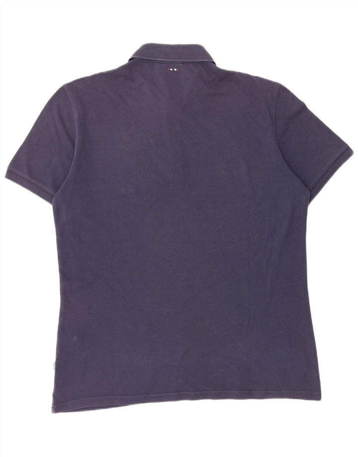 Tricou polo Napapijri pentru bărbați XL bleumarin