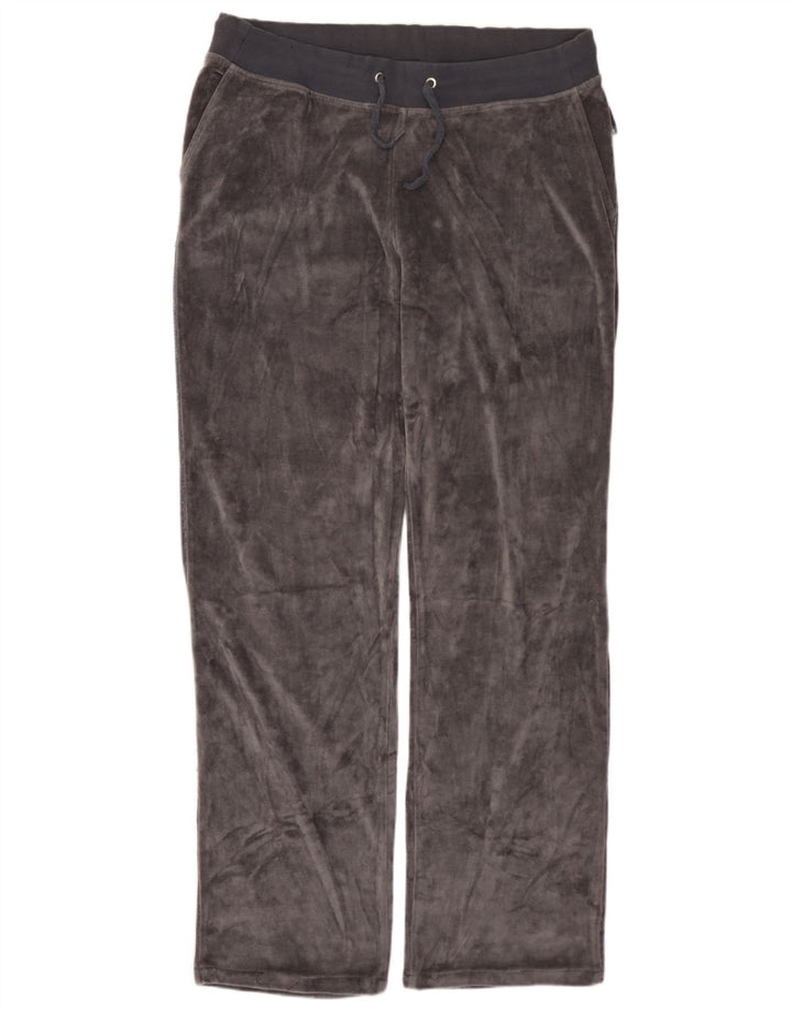 Pantaloni de trening din velur pentru femei CHAMPION UK 18 XL bumbac gri