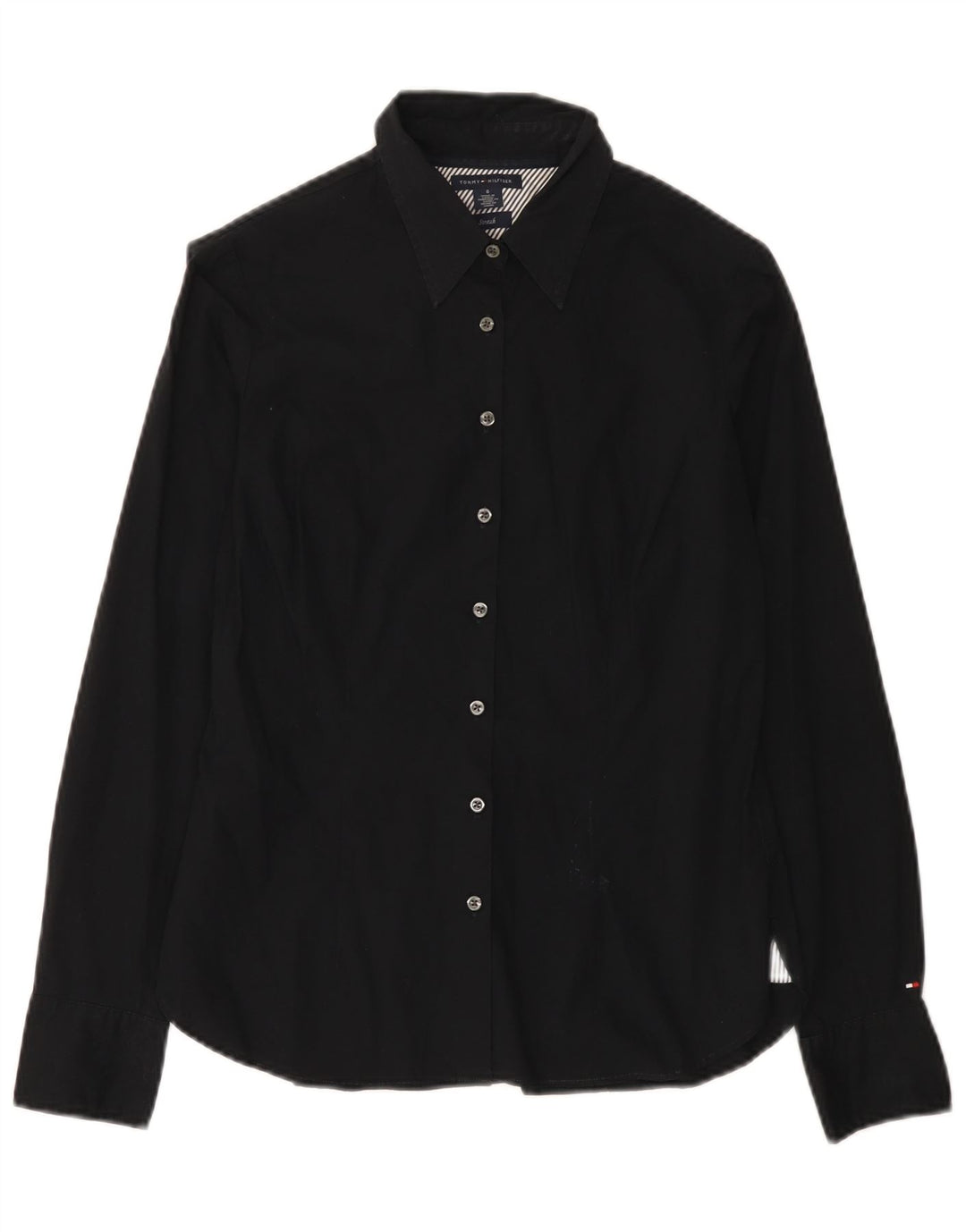 Cămașă Tommy Hilfiger pentru femei US 6 Medium Black Bumbac