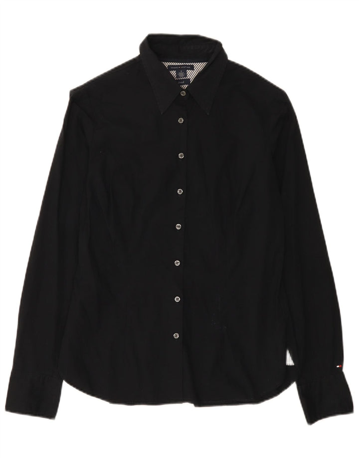 Cămașă Tommy Hilfiger pentru femei US 6 Medium Black Bumbac