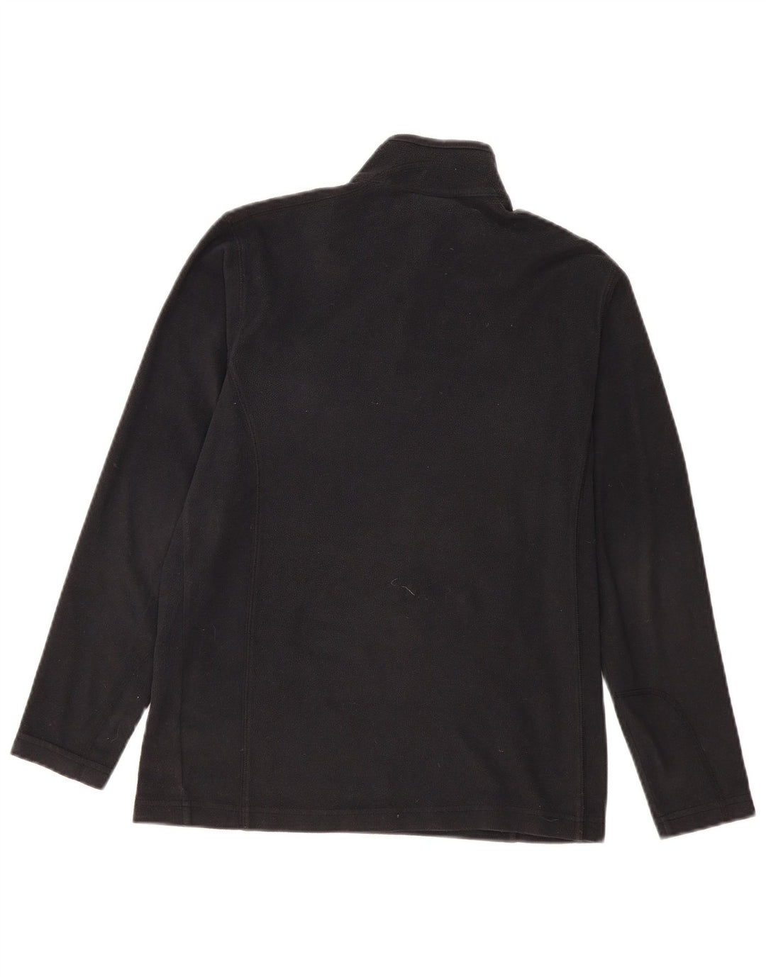 Pulover Columbia pentru bărbați, cu fermoar și gât, din lână XS, poliester negru