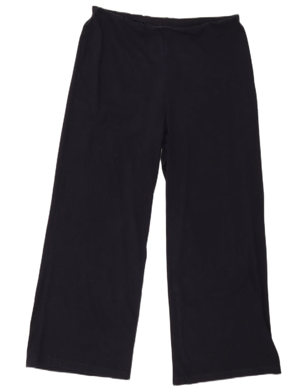 Pantaloni casual pentru femei Marks & Spencer UK 14 Large W34 L28 Bleumarin