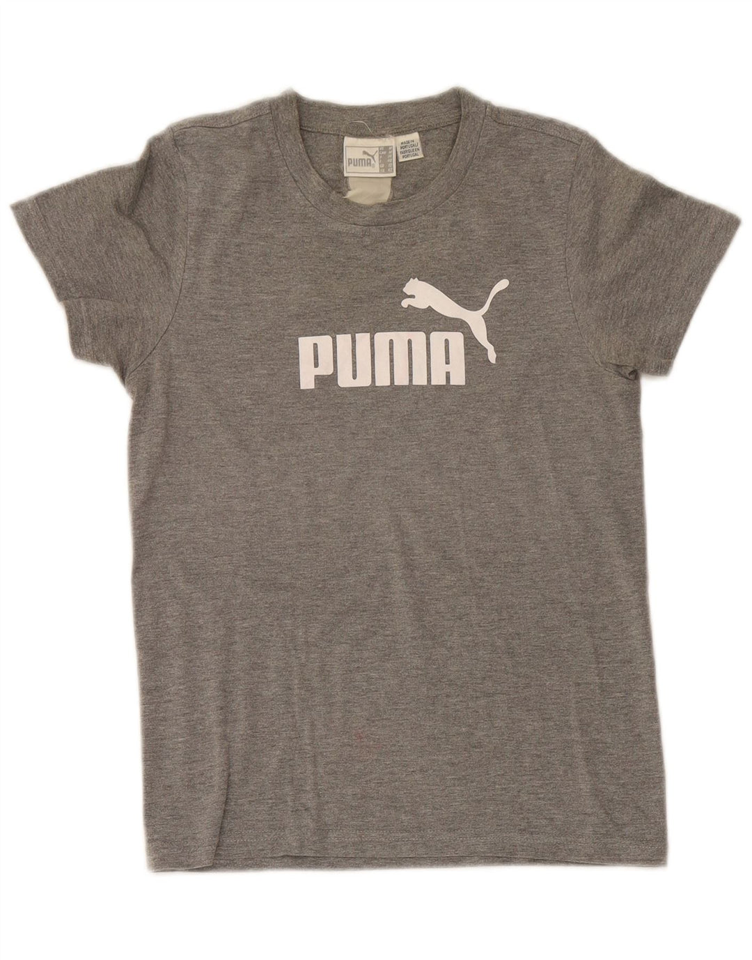 Tricou grafic Puma pentru femei Top UK 12 Medium Grey Flecked