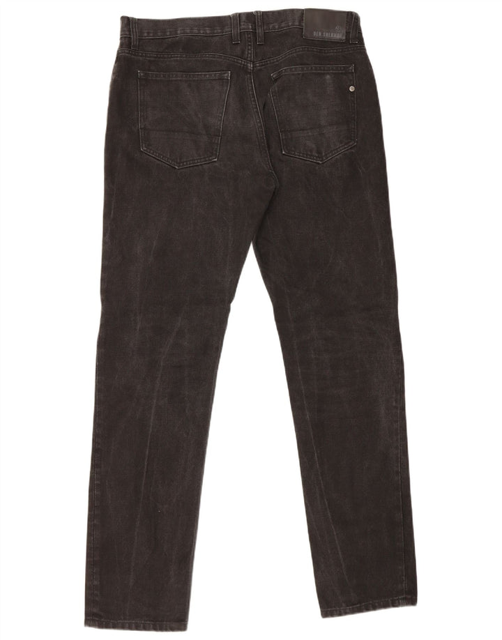 Blugi subțiri pentru bărbați Ben Sherman W34 L34 negri