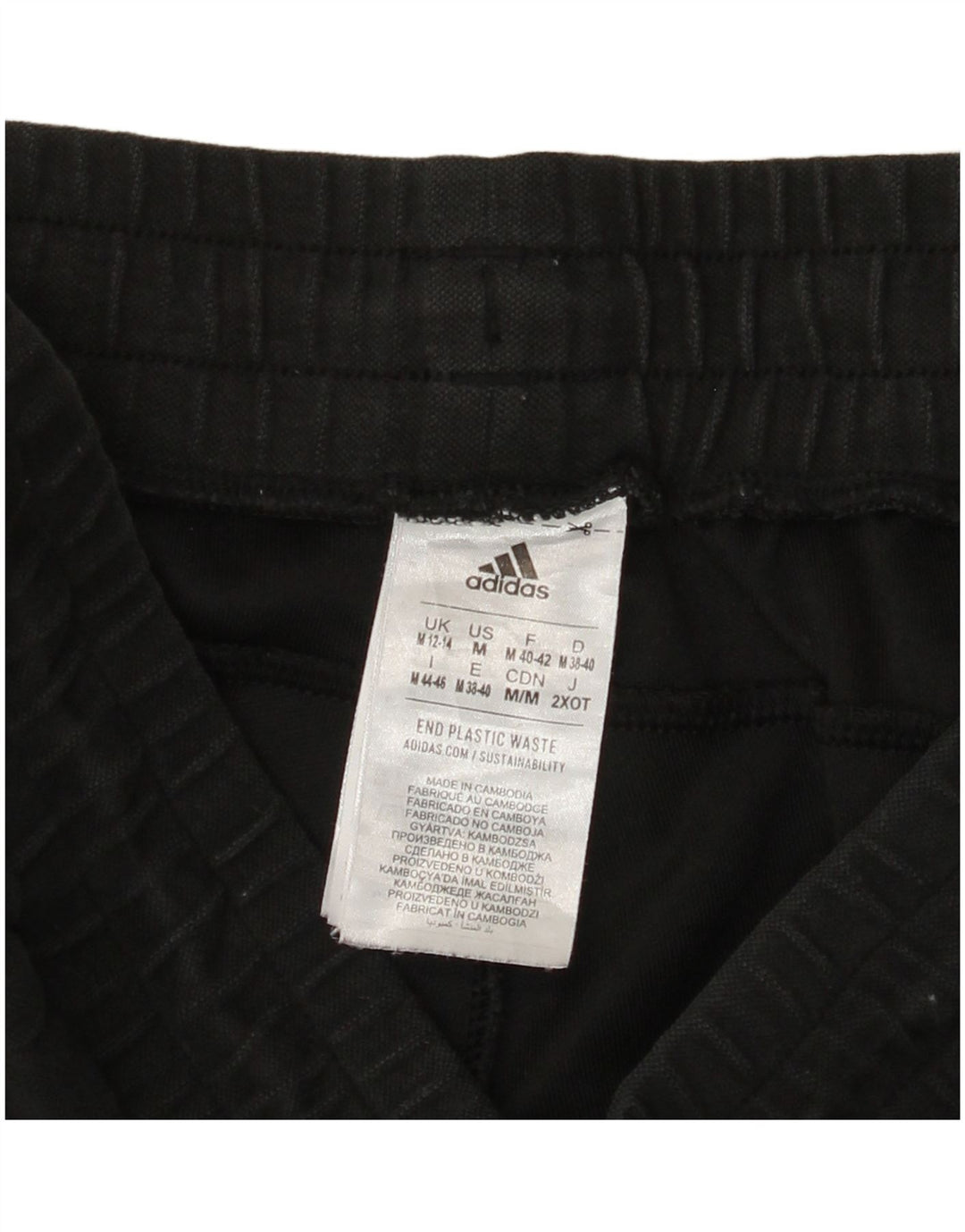 Pantaloni de trening Aeroready pentru femei ADIDAS Pantaloni de jogging UK 12/14 Medium Black