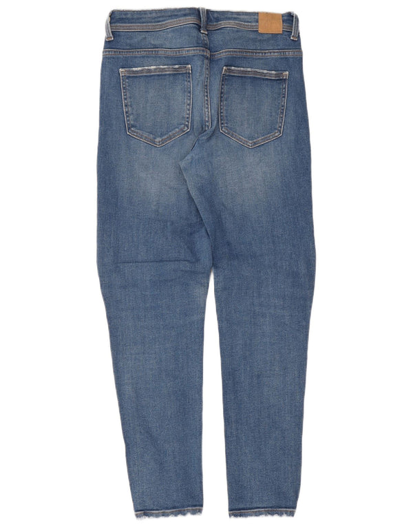 Blugi slim dama Zara EU 38 Mici W28 L27 Albastru