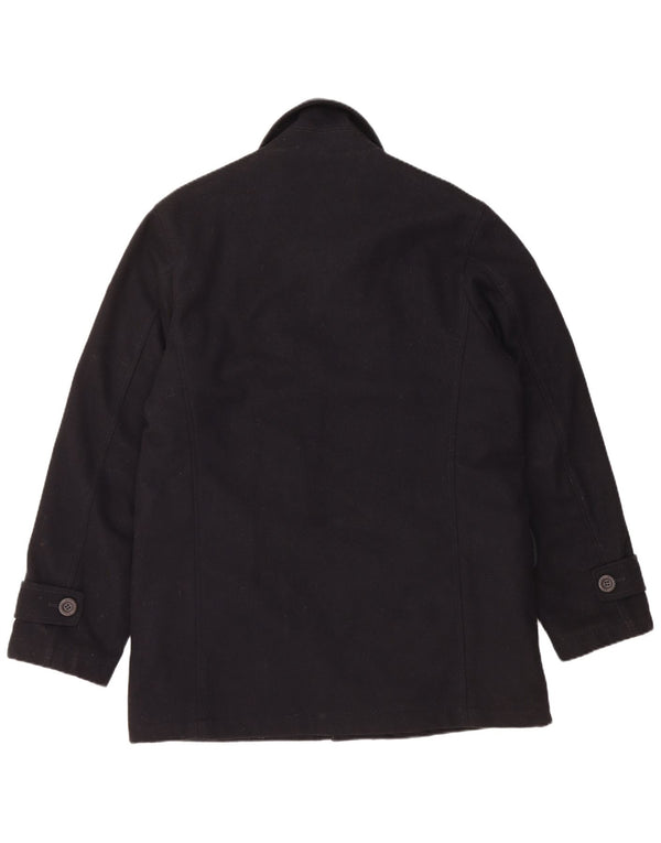 NAVIGARE Pardesiu pentru bărbați UK 38 Medium Negru Lână