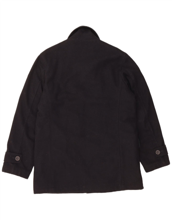 NAVIGARE Pardesiu pentru bărbați UK 38 Medium Negru Lână