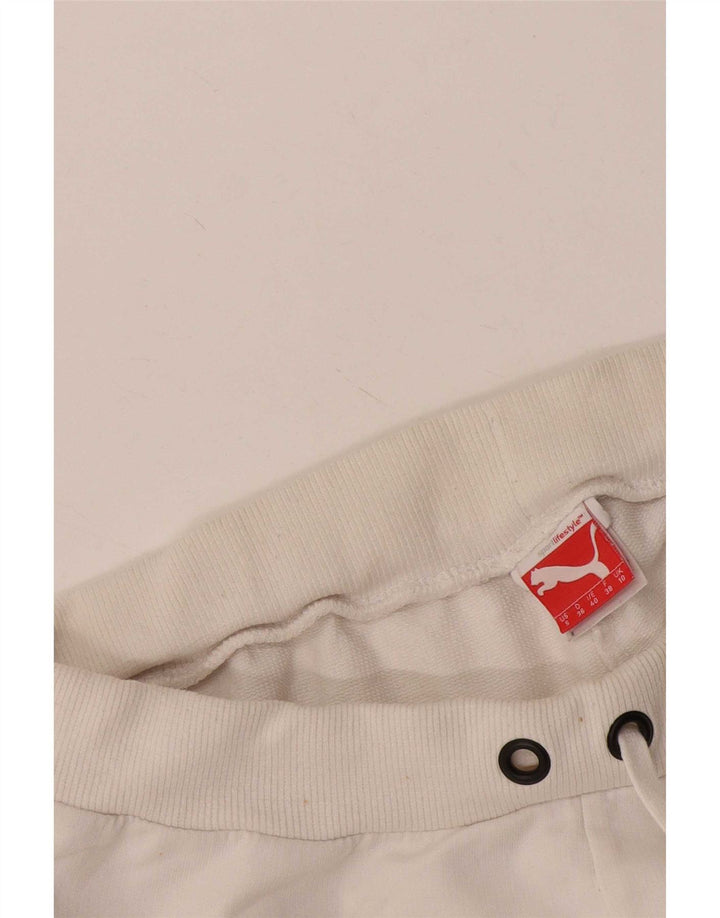 Pantaloni scurti sport Puma pentru femei UK 10 Small White