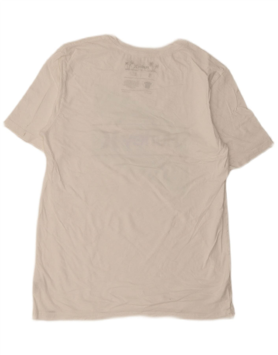 Tricou grafic pentru bărbați Hurley Top mic din bumbac alb