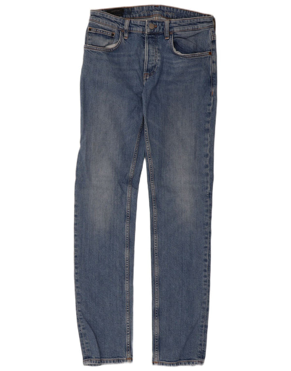 Blugi slim pentru bărbați Calvin Klein W30 L32 Bumbac albastru