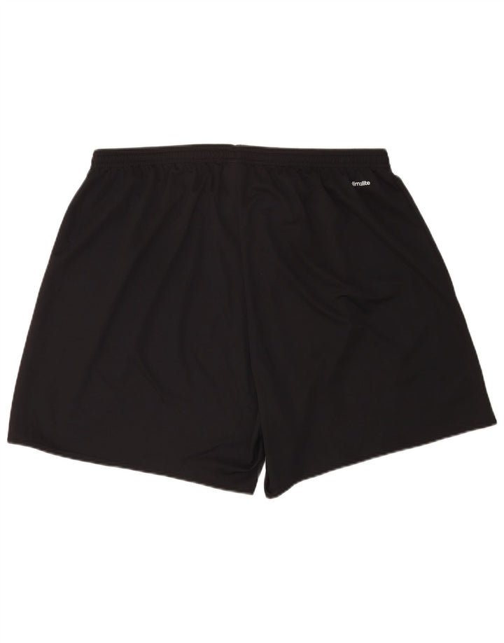 Pantaloni scurți sport pentru bărbați Adidas Climalite 2XL, poliester negru