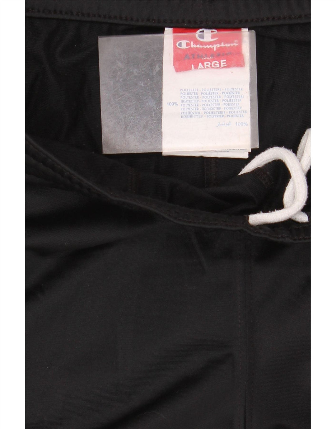 Pantaloni de trening pentru bărbați CHAMPION Poliester negru mare