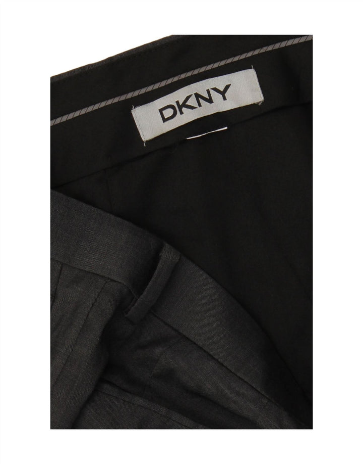 DKNY Pantaloni drepți pentru bărbați L34 L30 gri