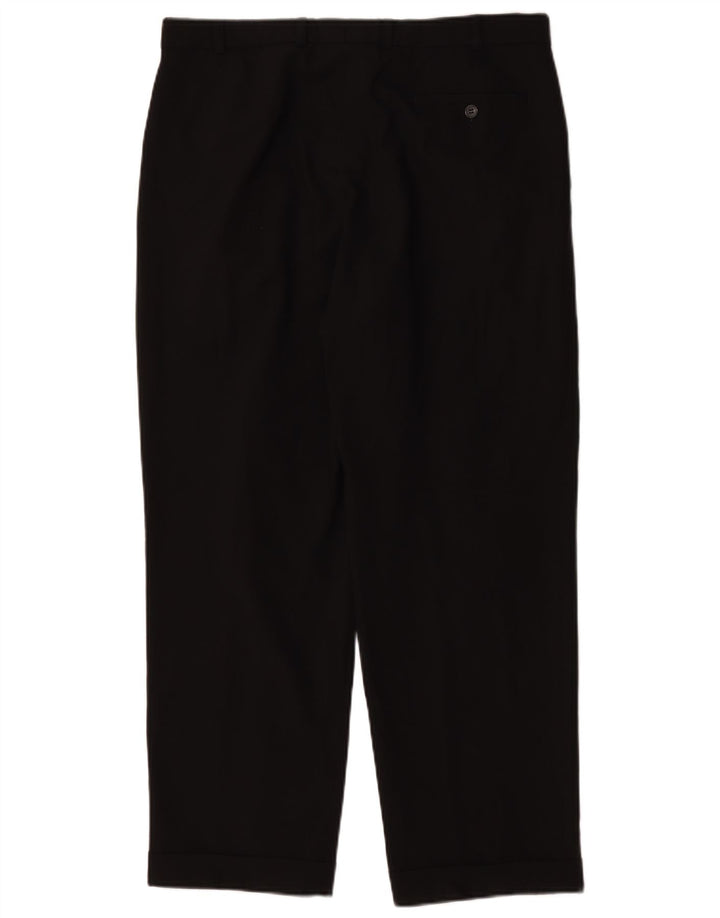 Marks & Spencer Pantaloni drepte pentru bărbați St. Michael W36 L29 negri