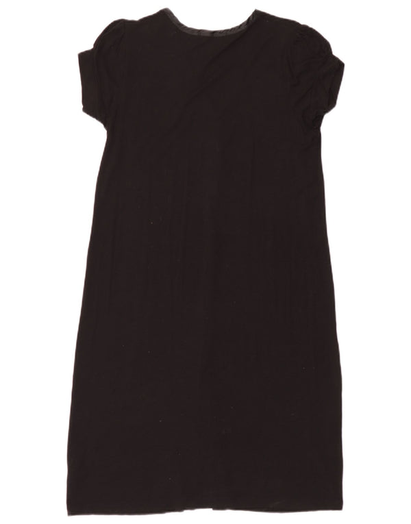 Rochie tricou pentru femei Marks & Spencer UK 8 Small Black Viscose