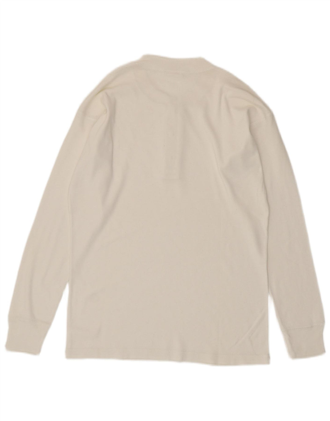 Top pentru bărbați Levi's cu mânecă lungă, mic, alb, din bumbac