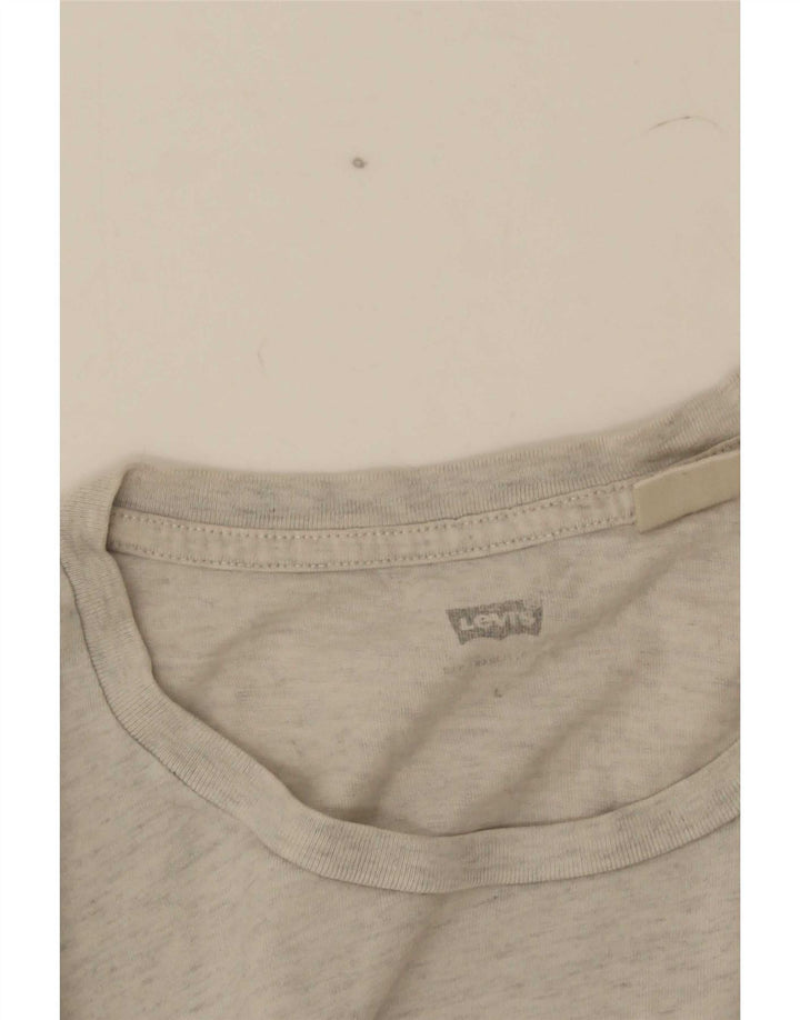 Tricou cu grafică Levi's pentru bărbați Top mare, gri pete