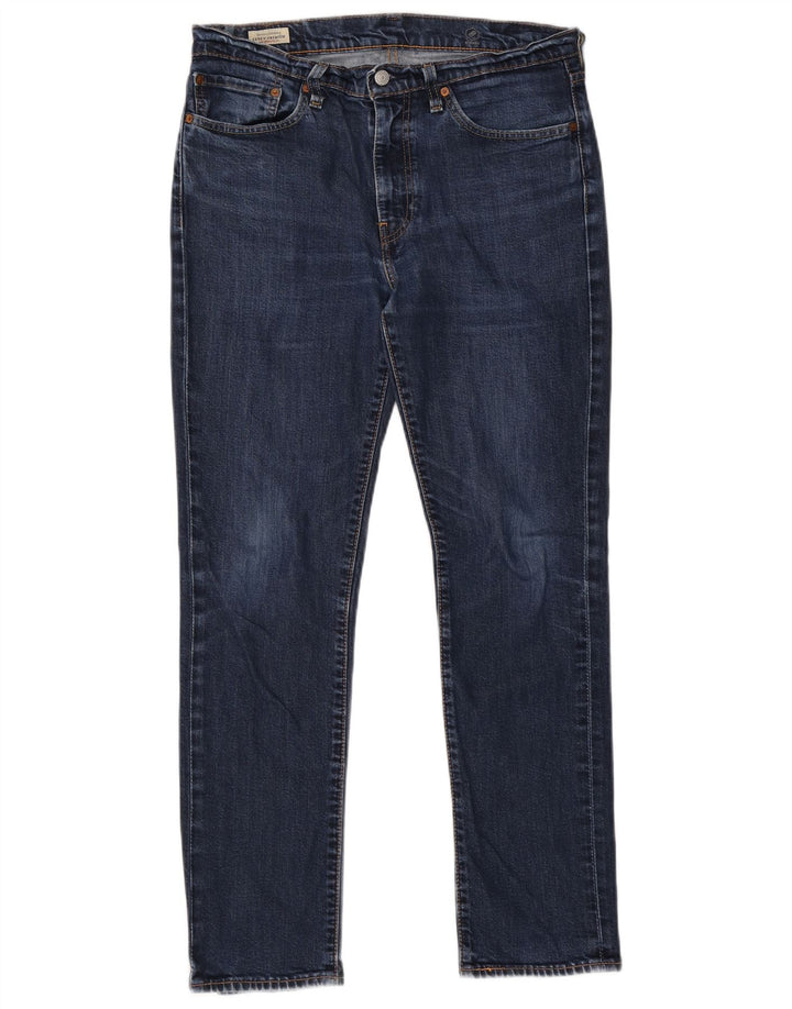 Blugi pentru bărbați Levi's 511 Slim W34 L32 Bumbac bleumarin