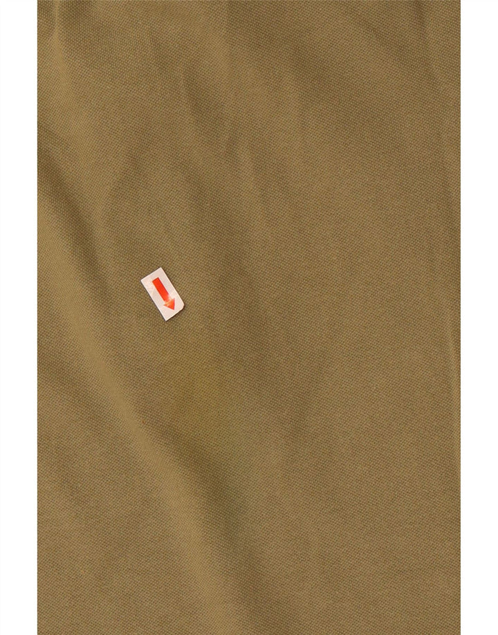 Cămașă polo pentru bărbați Fred Perry, ușor și elastic, bumbac kaki mediu