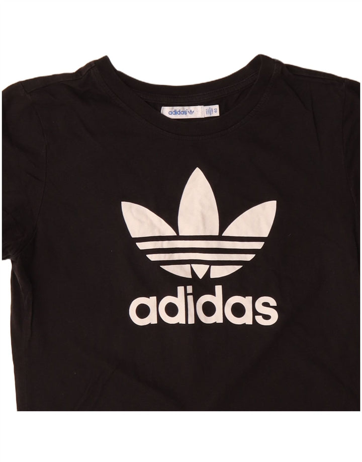 Tricou grafic ADIDAS pentru femei Top IT 40 Small Black Bumbac
