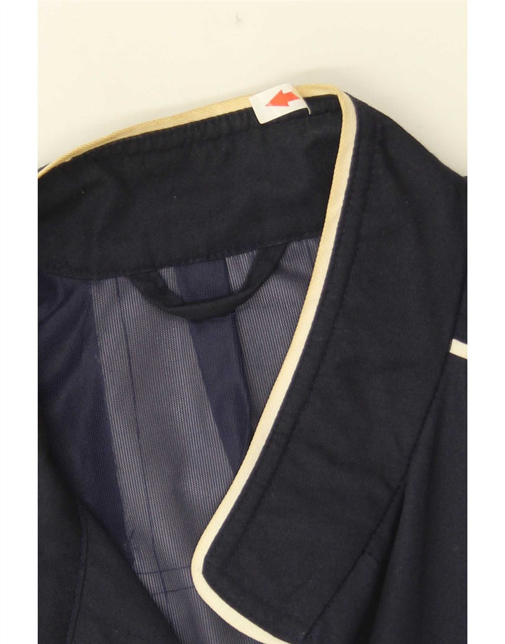 Bomber vintage pentru femei UK 16 mare bleumarin