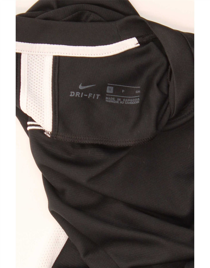 Tricou Nike Dri Fit pentru bărbați Top mic negru colorblock