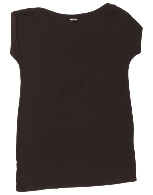 Rochie tricou pentru femei Emporio Armani UK 14 Medium Black