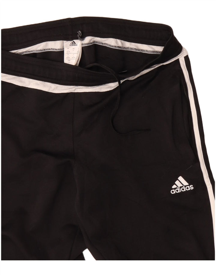 Pantaloni de trening Climacool ADIDAS pentru femei Marea Britanie 16/18 Poliester negru mare