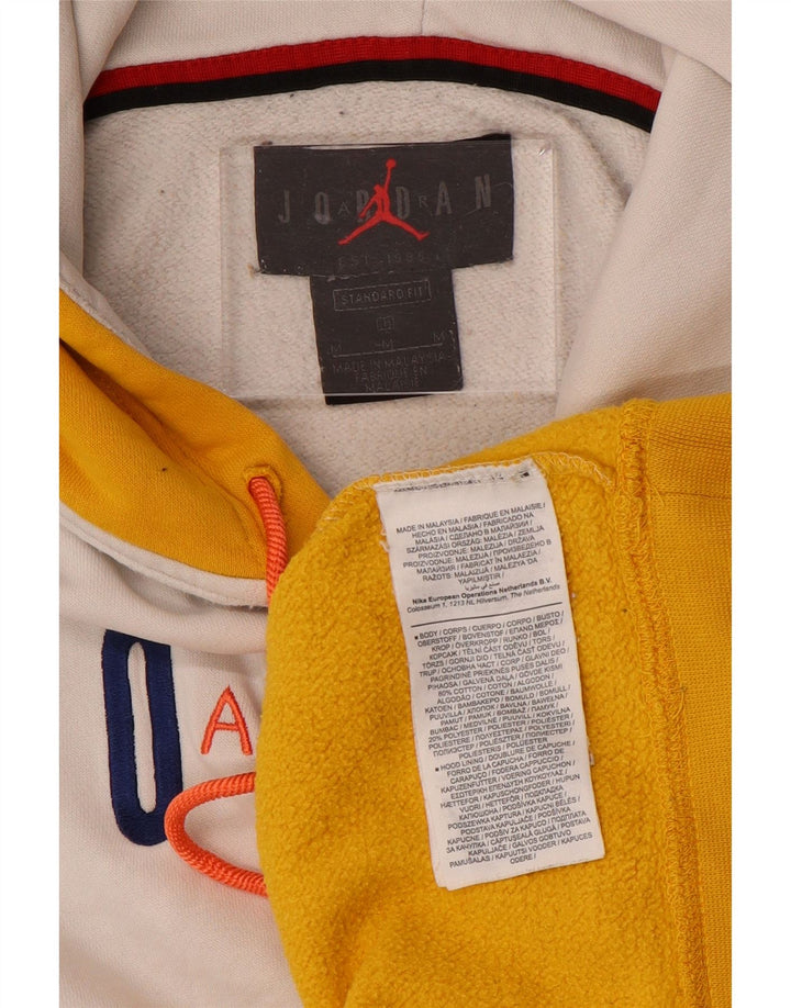 JORDAN Pulover cu glugă cu grafică pentru bărbați, mediu multicolor, bloc de culoare