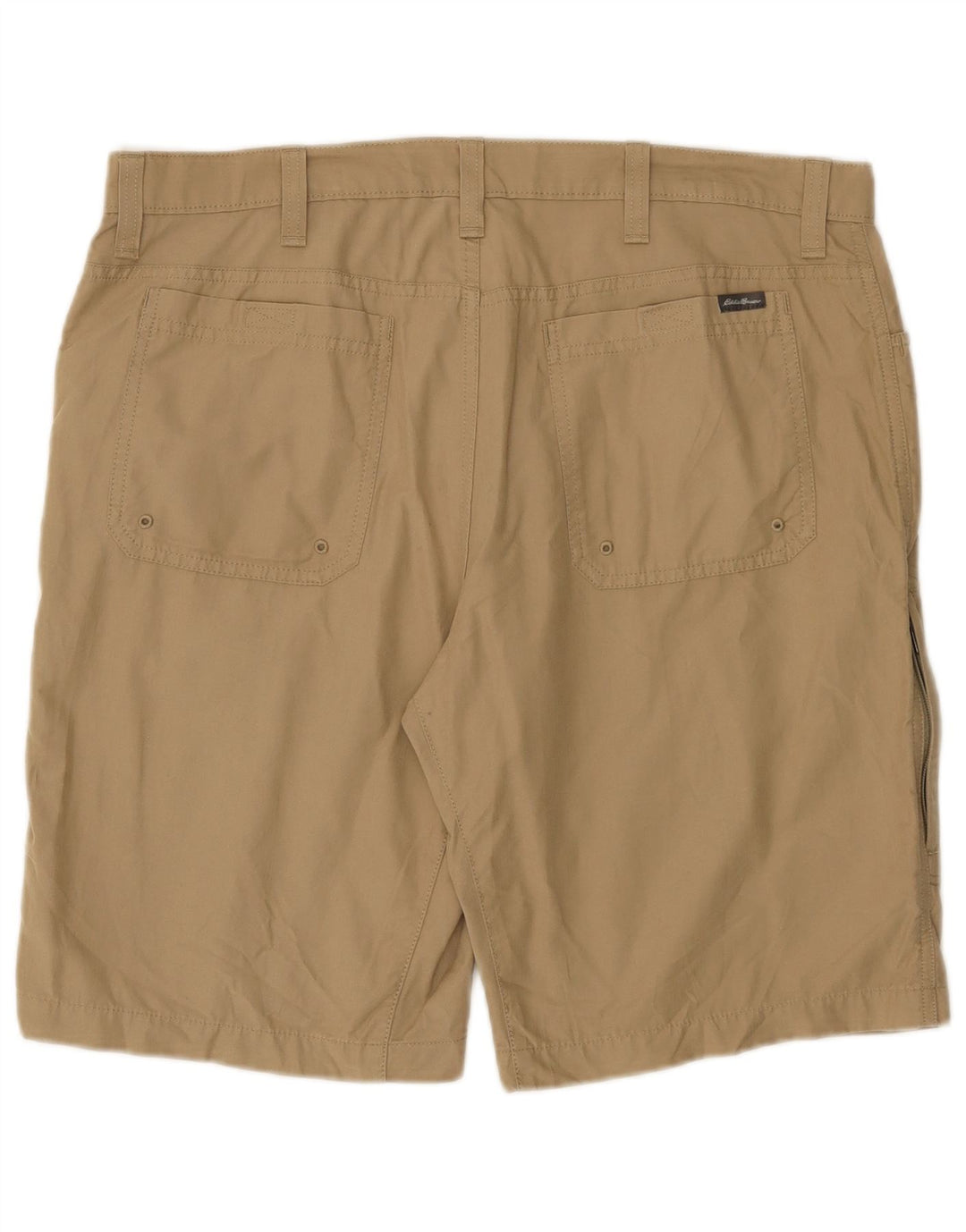 EDDIE BAUER Pantaloni scurți cargo pentru bărbați W36, mare, bej, bumbac