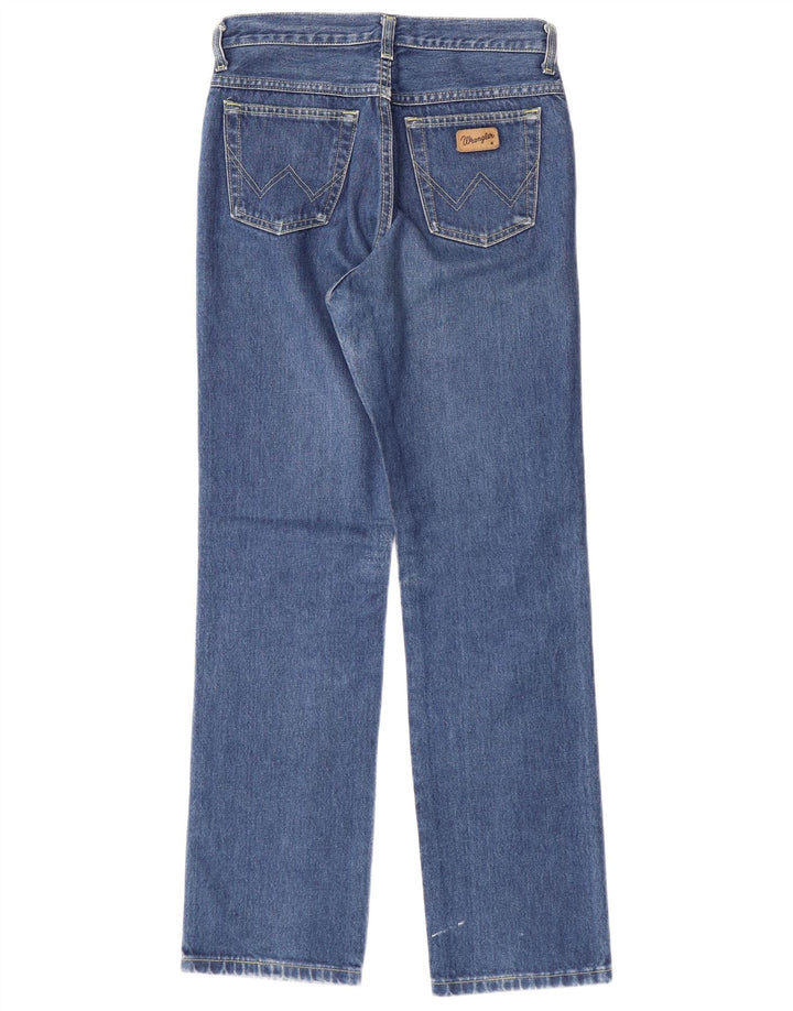 WRANGLER Blugi drepti pentru bărbați W30 L30 bumbac bleumarin